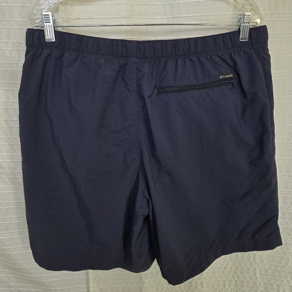 Columbia Running Rapids Quick Dry Hiking Shorts Men's L Navy 7.5" Inseam XM4818 - Picture 7 of 11
